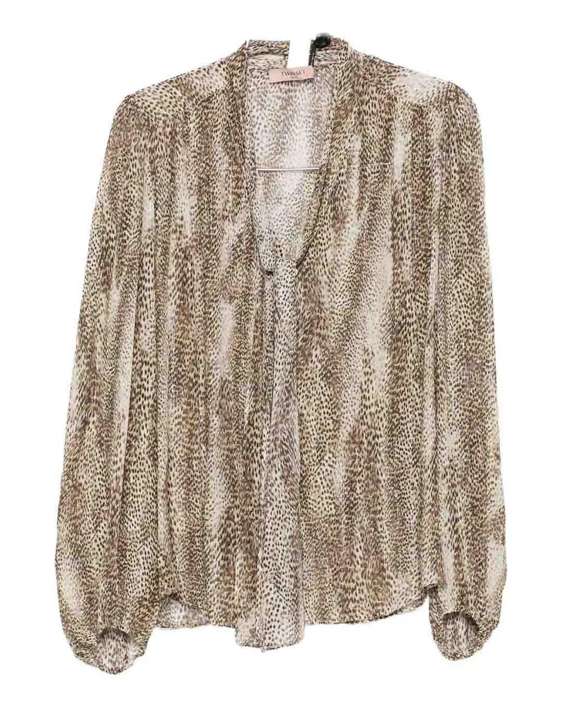 Twin-Set Bluse - Braun Braun