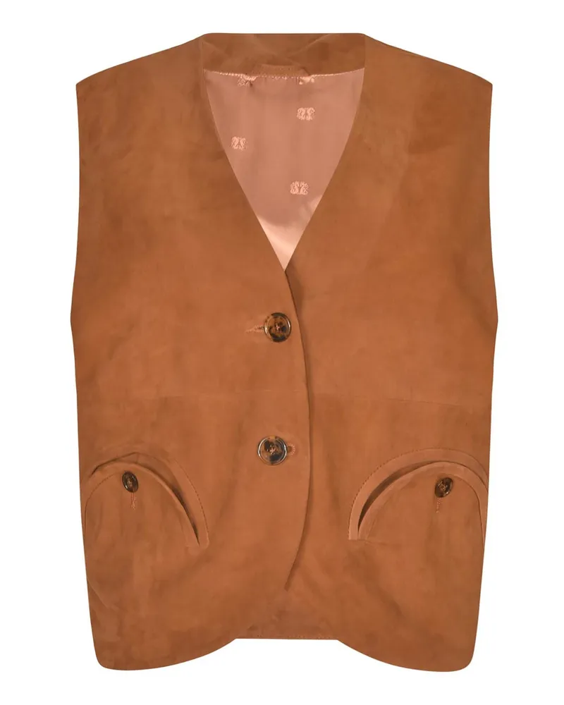 Blazé Milano Weste - Camel Camel