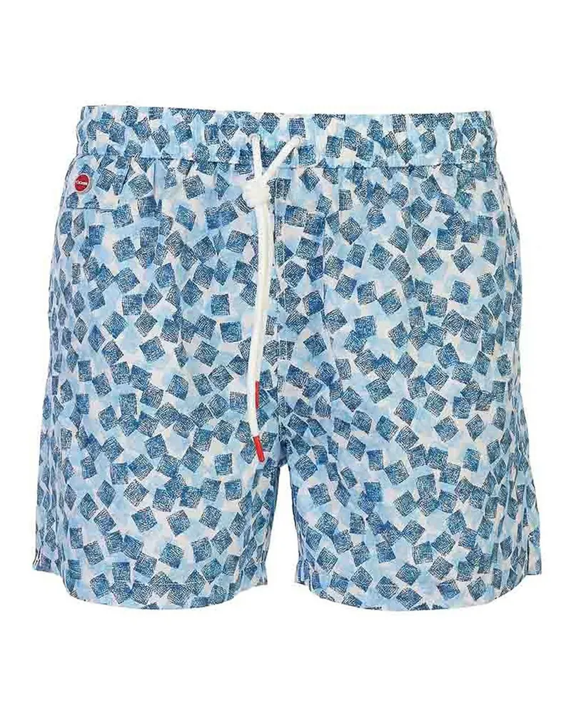 Kiton Badehose - Blau Blau