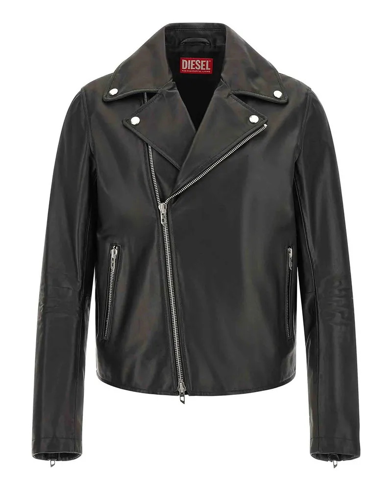 Diesel Casualjacke - Schwarz Schwarz