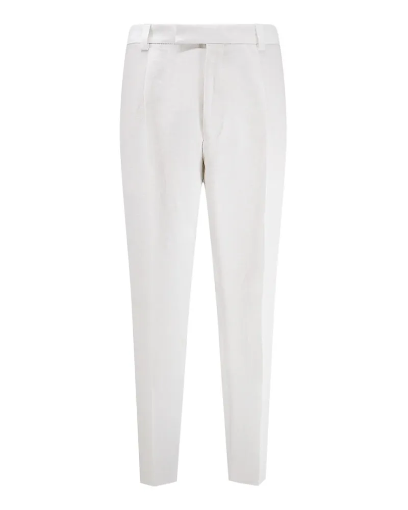 HUGO BOSS Casual Hose - Weiß Weiß