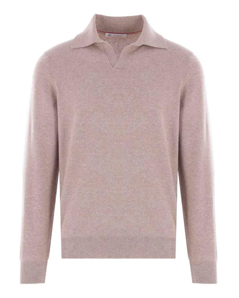 Brunello Cucinelli U-Boot-Pullover - Braun Braun