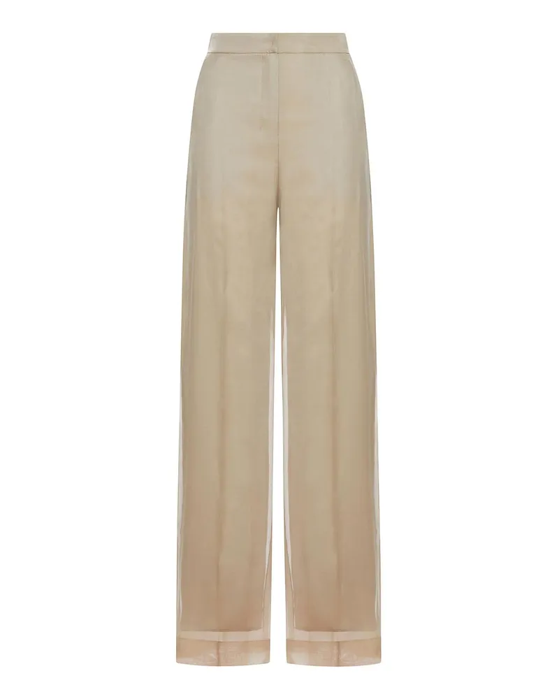 Max Mara Casual Hose - Nude Nude