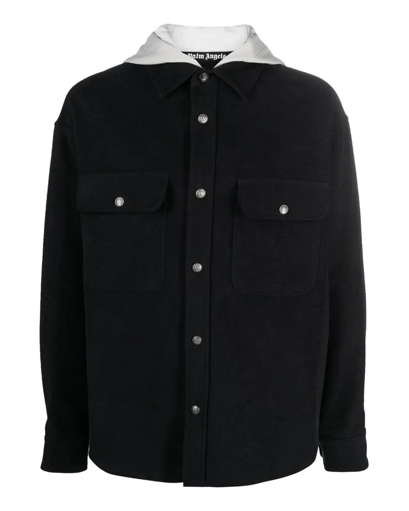 Palm Angels Casualjacke - Schwarz Schwarz