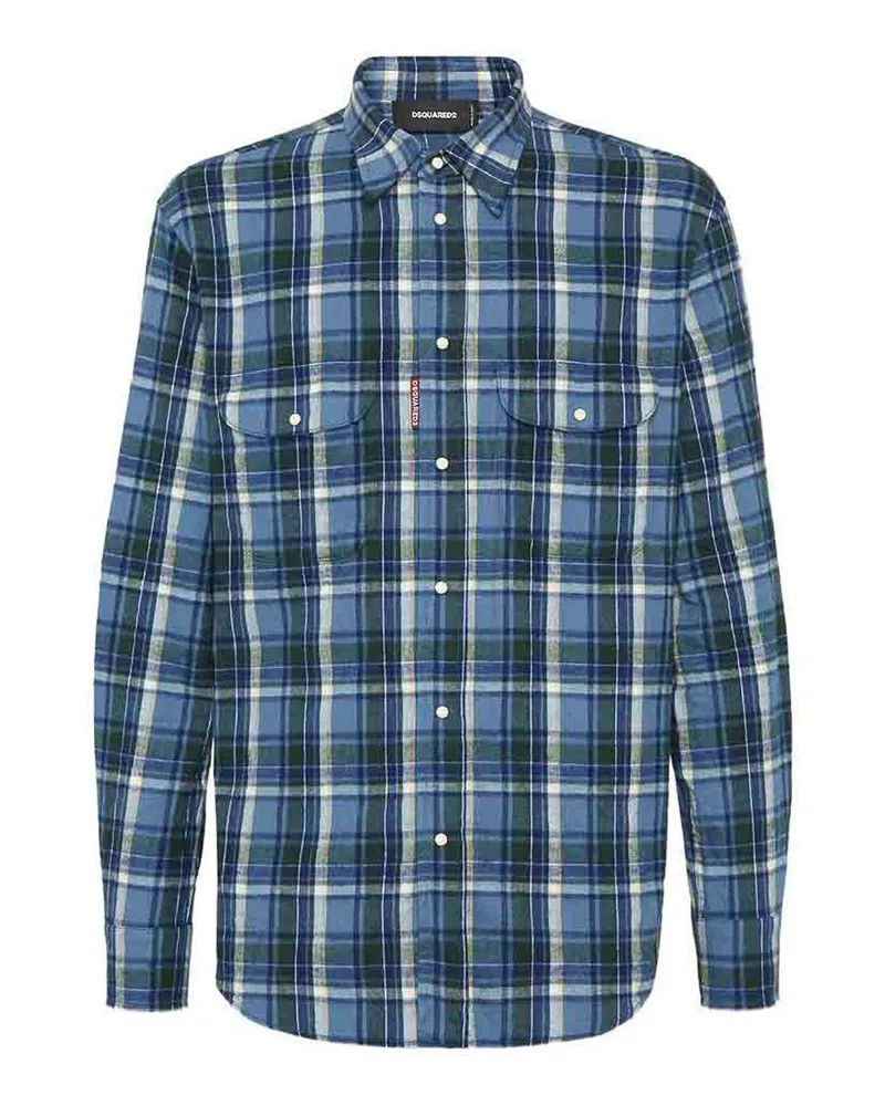 Dsquared2 Hemd - Blau Blau