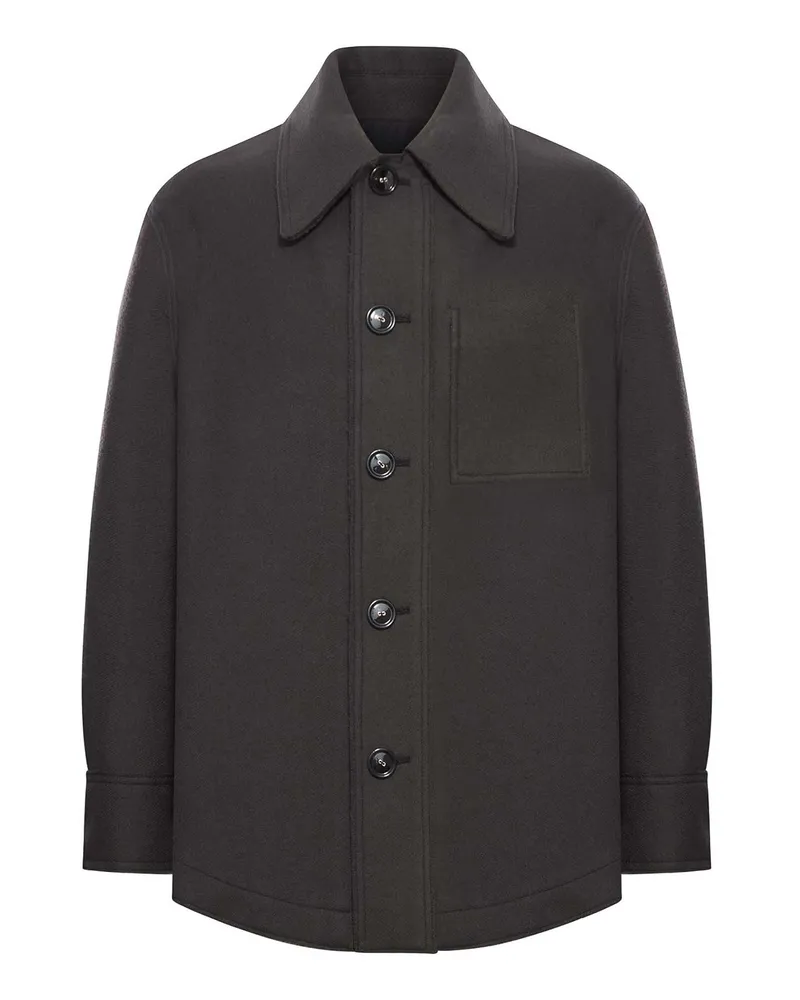 AMI Paris Casualjacke - Grau Grau