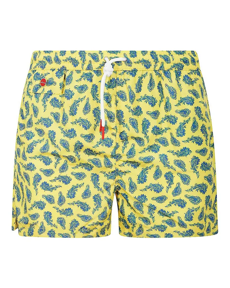 Kiton Badehose - Gelb Gelb