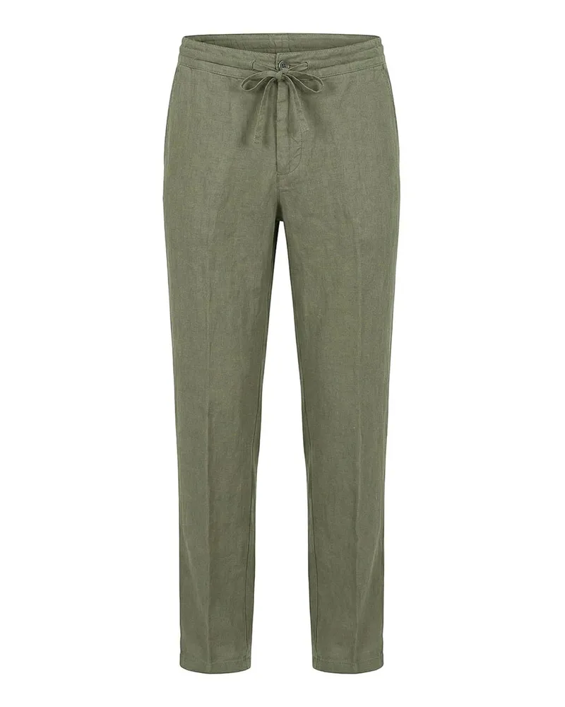 120% Lino Casual Hose - Braun Braun