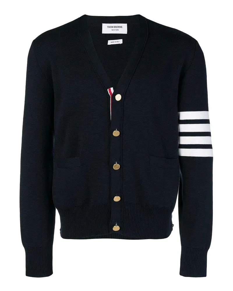 Thom Browne Cardigan - Dunkelblau Dunkelblau