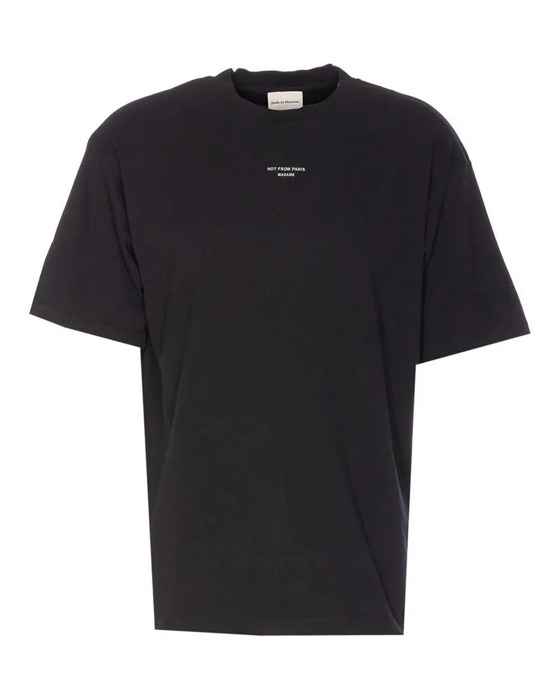 Drôle de Monsieur T-Shirt - Schwarz Schwarz