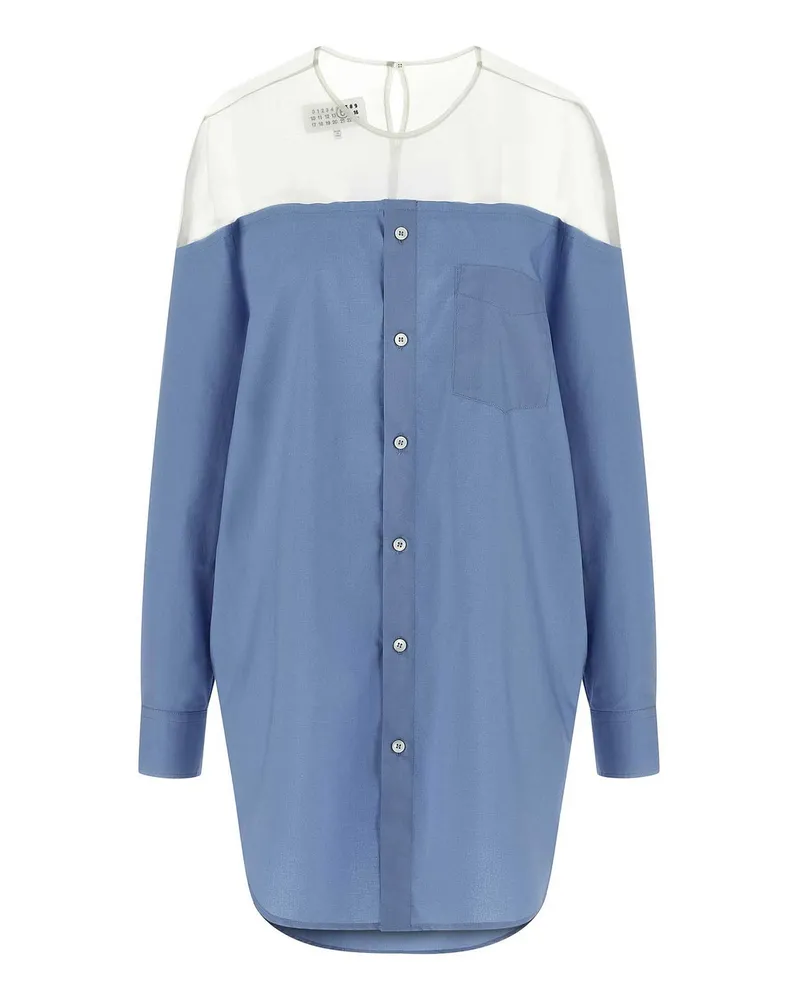 Maison Margiela Hemd - Hellblau Hellblau