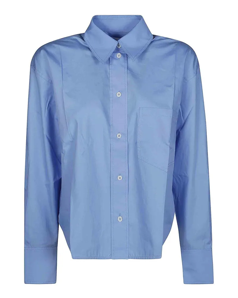 Victoria Beckham Hemd - Hellblau Hellblau