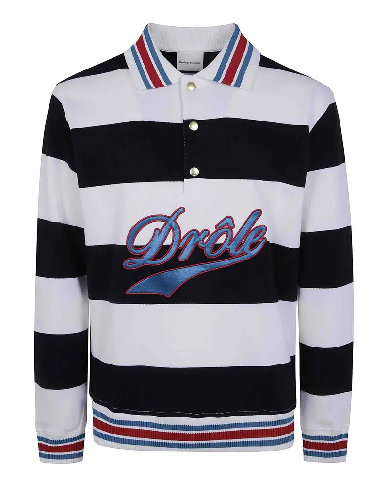 Drôle de Monsieur Poloshirt - Weiß Weiß