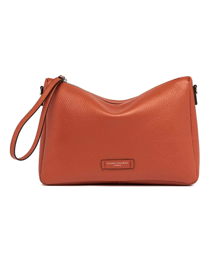 Gianni Chiarini Clutch - Schwarz Dunkelorange