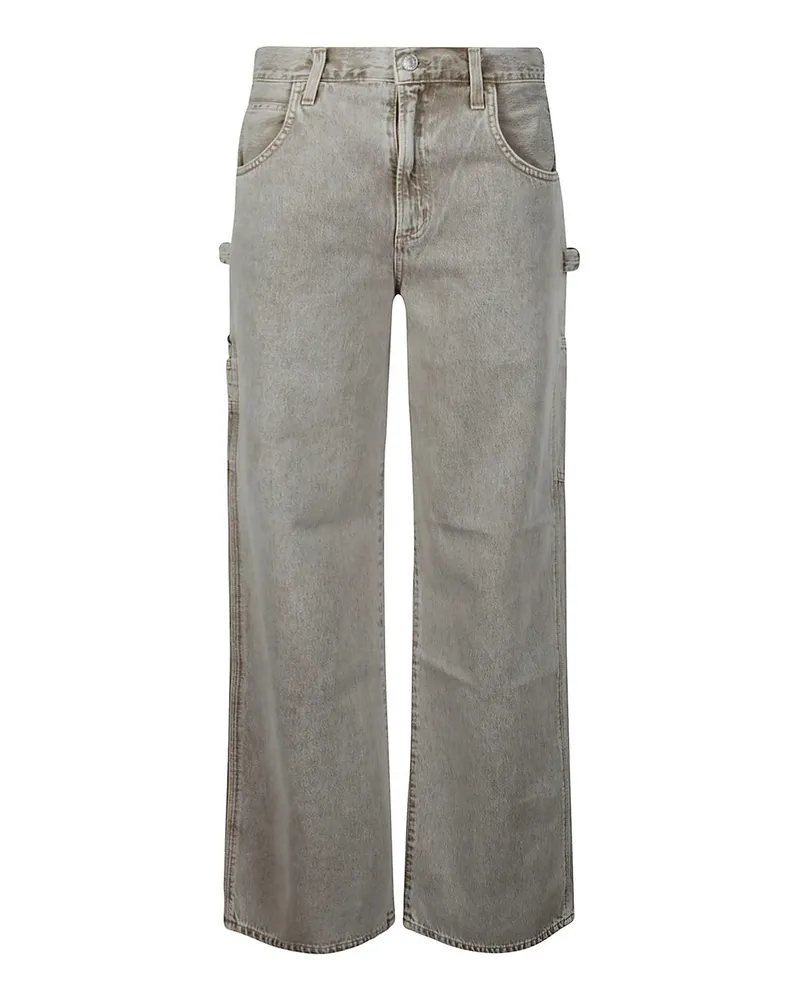AGOLDE Straight Leg Jeans - Grau Grau