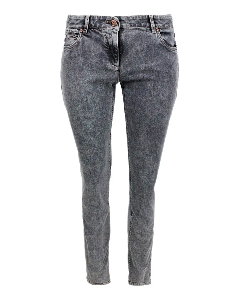 Brunello Cucinelli Straight Leg Jeans - Grau Grau