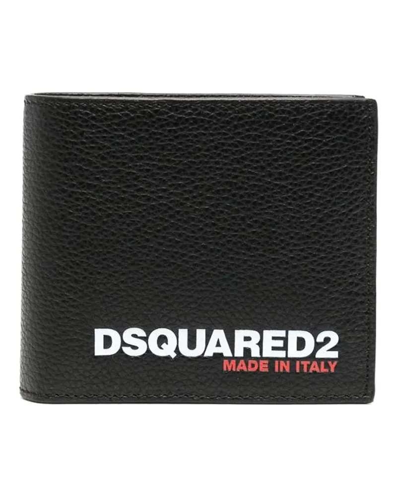Dsquared2 Portemonnaie - Schwarz Schwarz