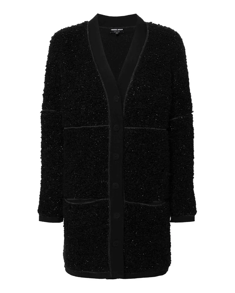Giorgio Armani Cardigan - Schwarz Schwarz