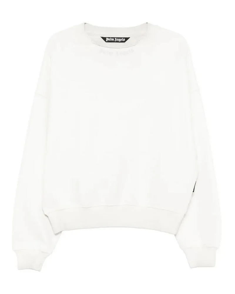 Palm Angels Rundhalspullover - Weiß Weiß