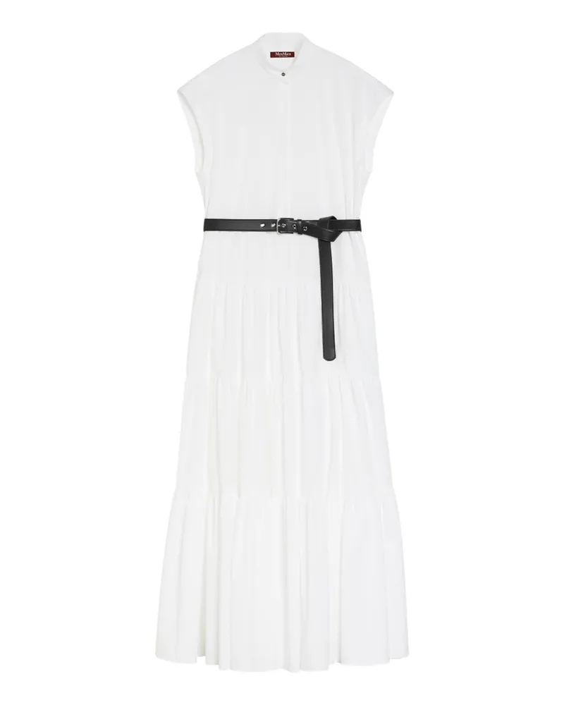 Max Mara Maxikleid - Weiß Weiß