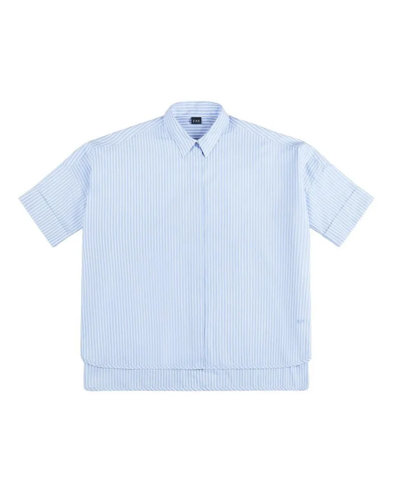 Fay Hemd - Blau Blau