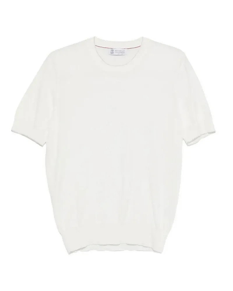 Brunello Cucinelli T-Shirt - Weiß Weiß