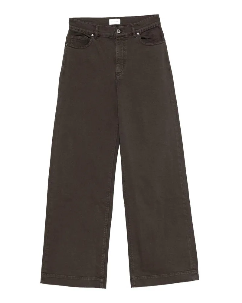P.A.R.O.S.H. P. A.R. O.S. H. Straight Leg Jeans - Braun Braun