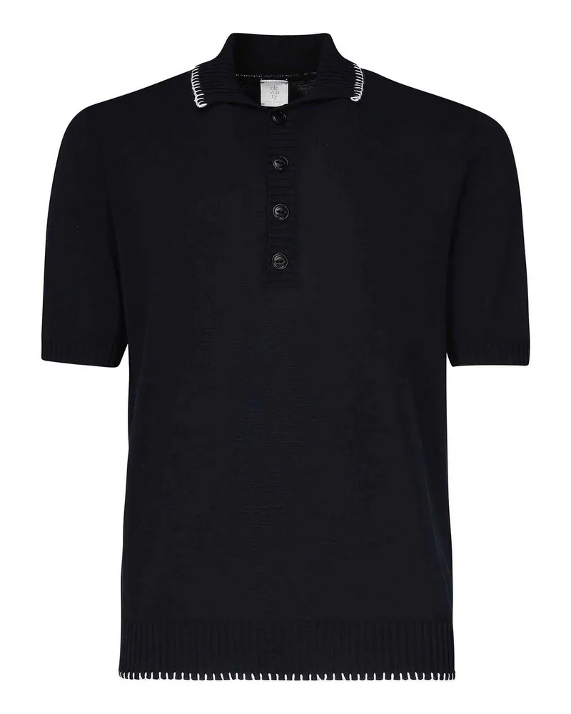 Eleventy Poloshirt - Blau Blau
