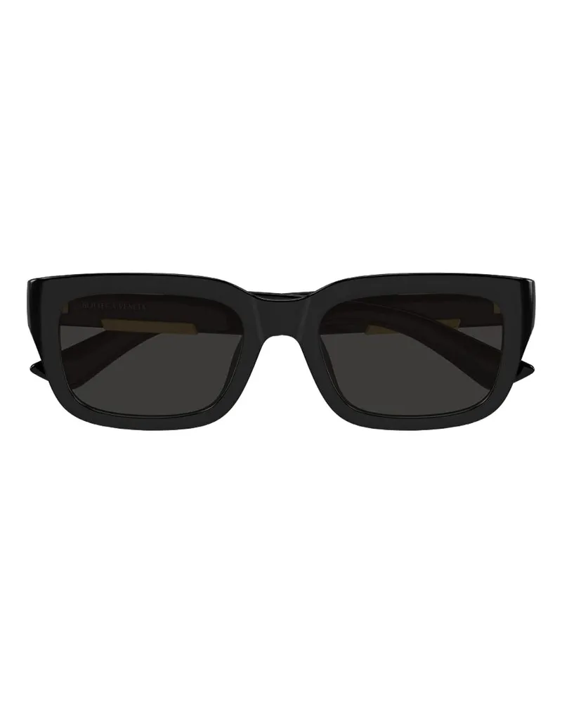 Bottega Veneta Sonnenbrille - Schwarz Schwarz