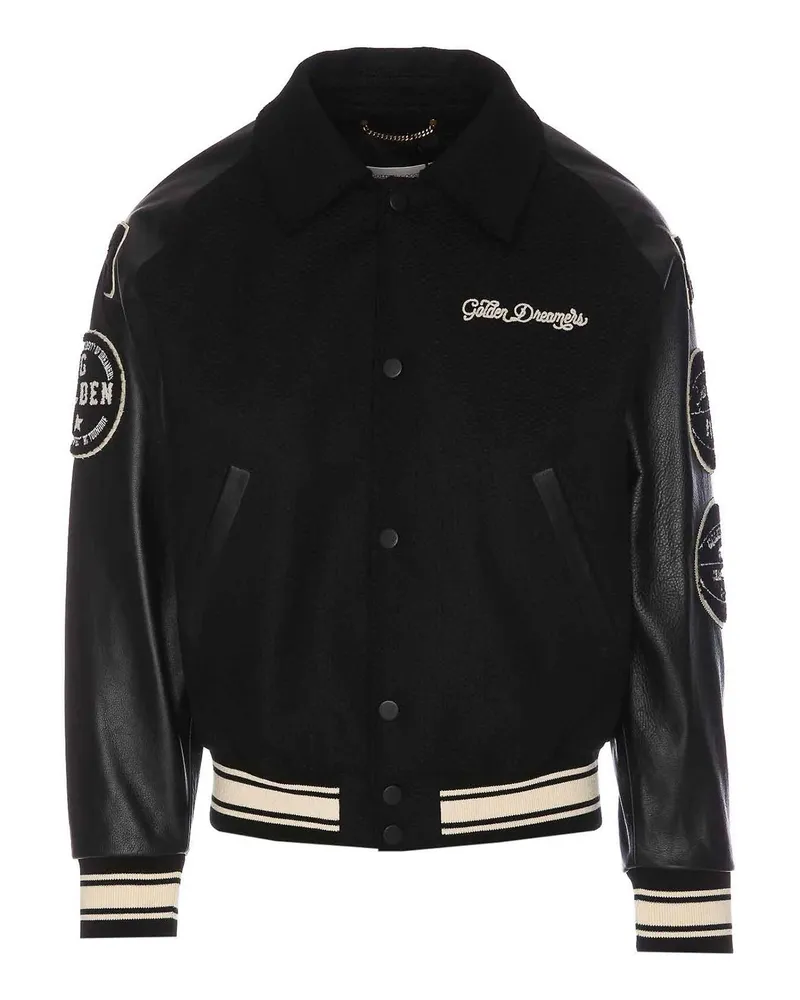 Golden Goose Casualjacke - Schwarz Schwarz