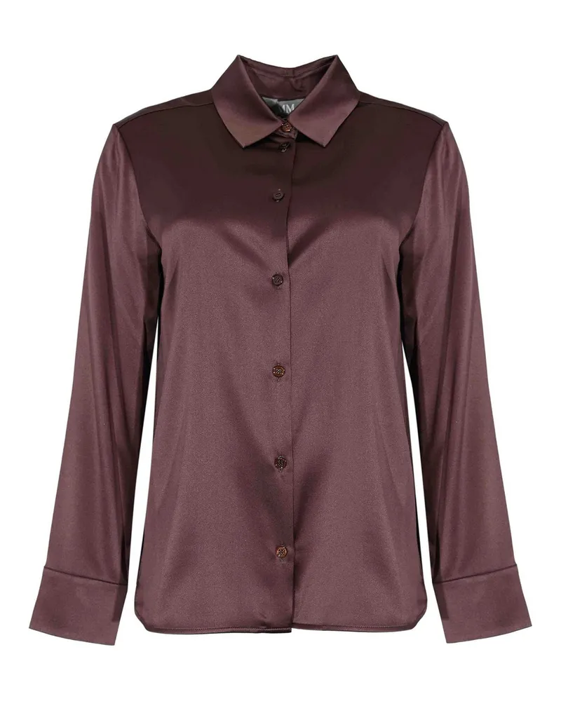 Max Mara Hemd - Dunkelrot Dunkelrot
