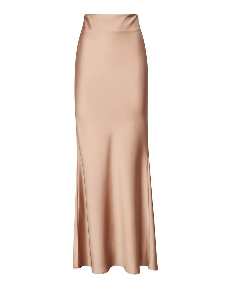 ANDAMANE Langer Rock - Silber Nude