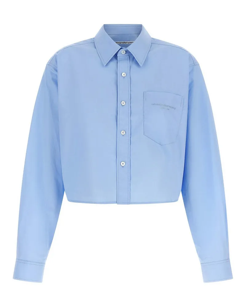 Alexander Wang Hemd - Hellblau Hellblau
