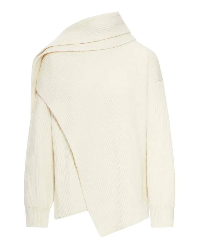 Jil Sander Rundhalspullover - Nude Nude