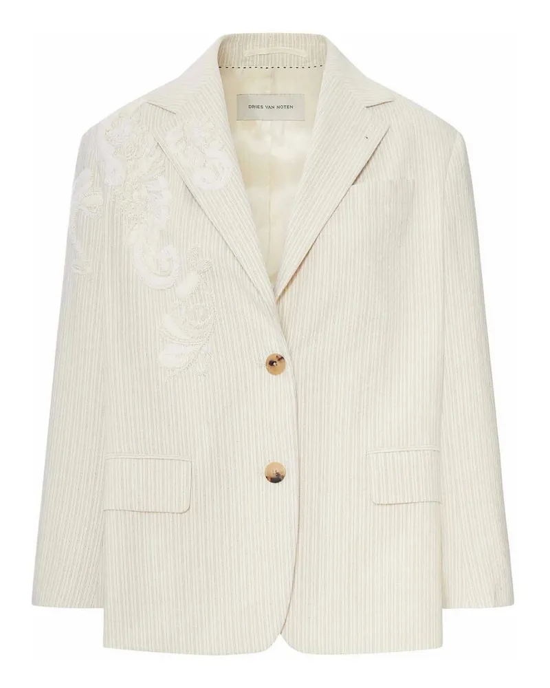 Dries van Noten Blazer - Nude Nude