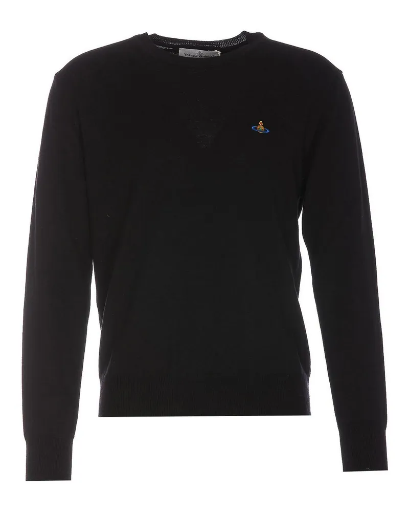 Vivienne Westwood Rundhalspullover - Schwarz Schwarz