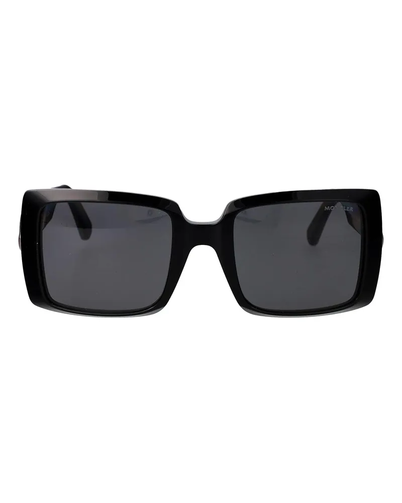 Moncler Sonnenbrille - Schwarz Schwarz