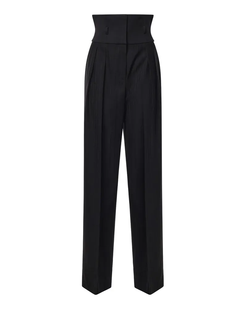 Dolce & Gabbana Casual Hose - Schwarz Schwarz