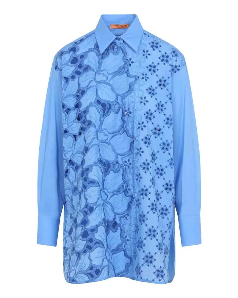 Ermanno Scervino Hemd - Blau Blau