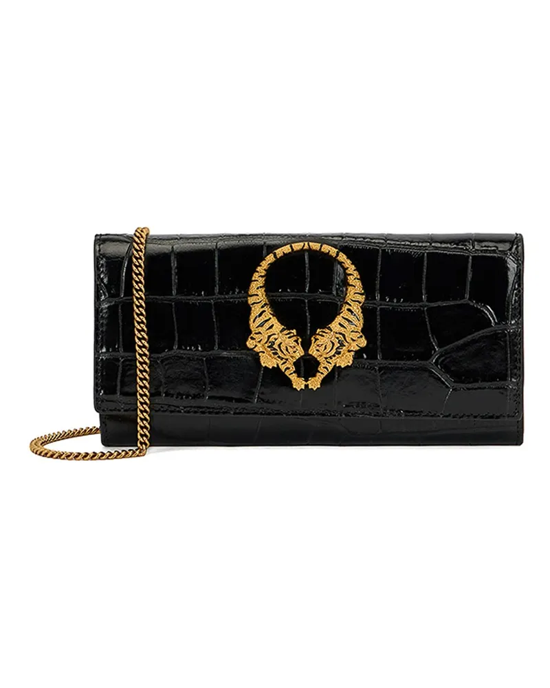 Roberto Cavalli Portemonnaie - Schwarz Schwarz