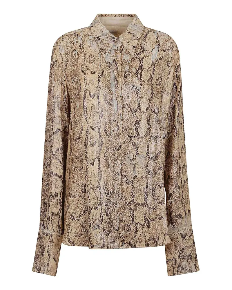 Dries van Noten Hemd - Beige Beige