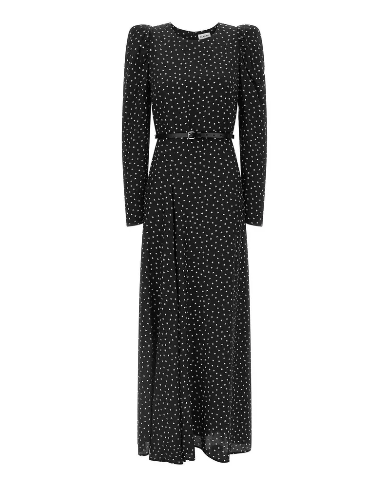 P.A.R.O.S.H. P. A.R. O.S. H. Knielanges Kleid - Schwarz Schwarz
