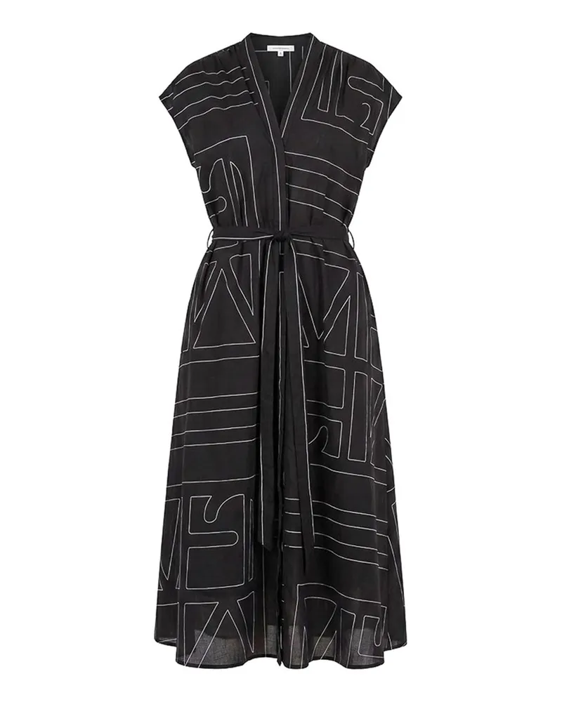 MEIMEIJ Knielanges Kleid - Schwarz Schwarz