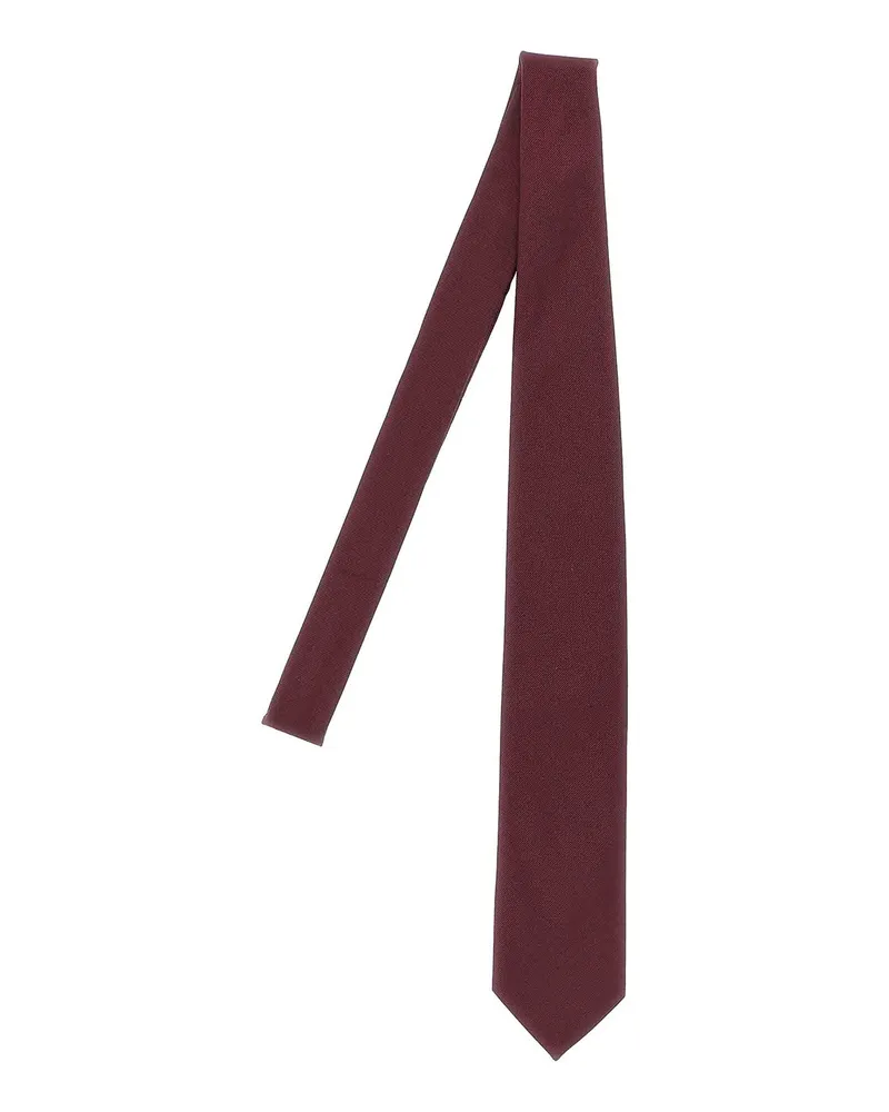 Pal Zileri Krawatte - Dunkelrot Dunkelrot