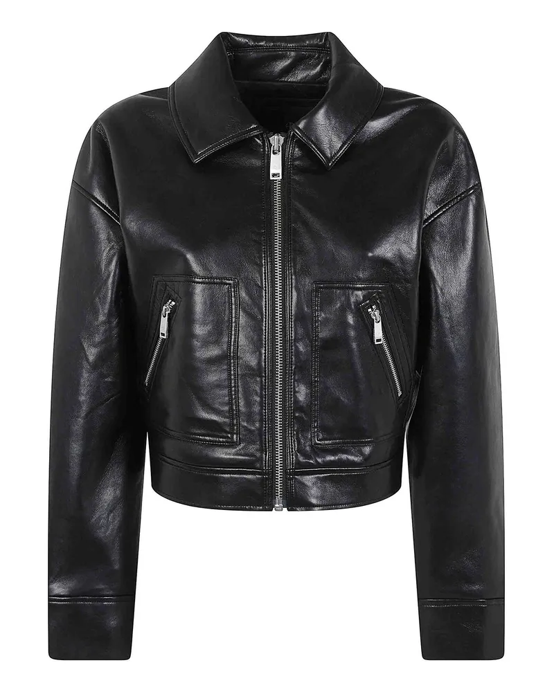 Anine Bing Lederjacke - Schwarz Schwarz