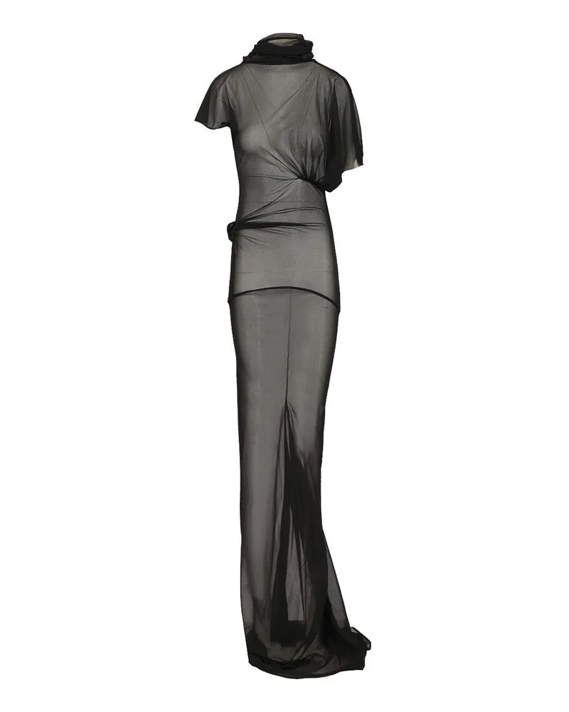 Rick Owens Maxikleid - Schwarz Schwarz