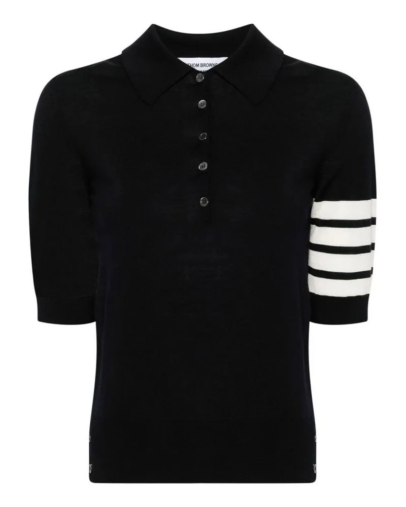Thom Browne Poloshirt - Blau Blau