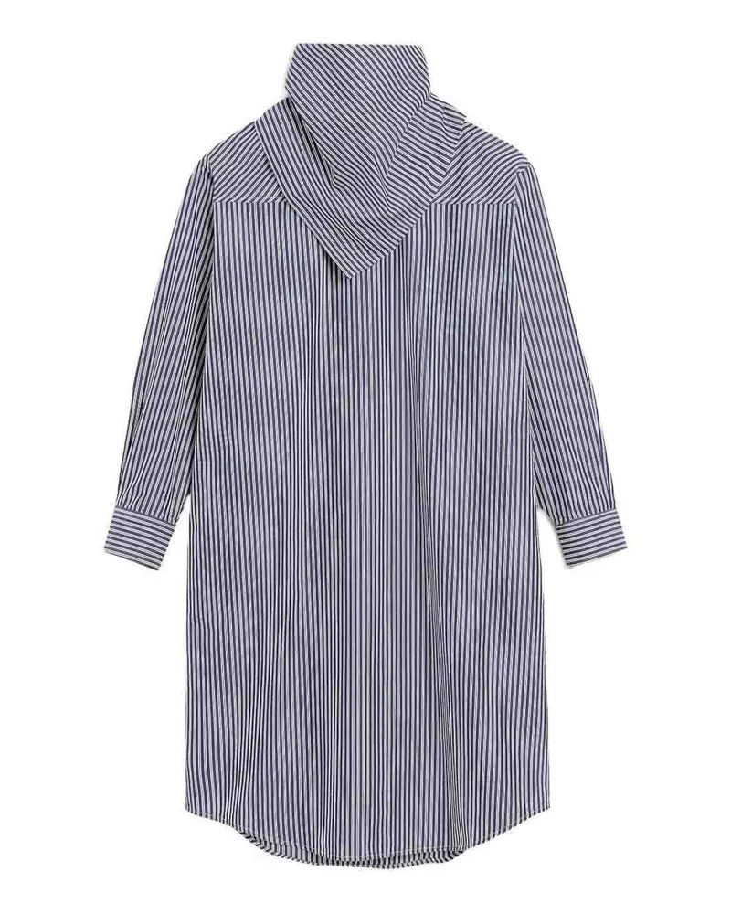 AMI Paris Knielanges Kleid - Blau Blau