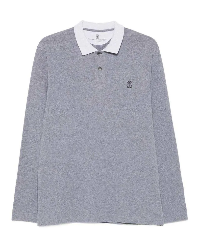 Brunello Cucinelli Poloshirt - Grau Grau