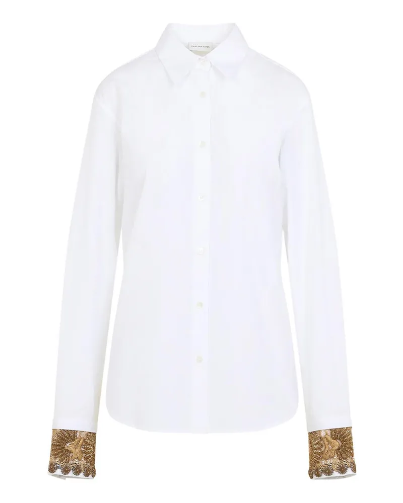 Dries van Noten Hemd - Weiß Weiß